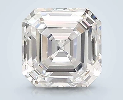 1.03ct D VS2 Rare Carat Ideal Cut Asscher Lab Grown Diamond