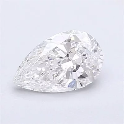 0.80ct D VVS2 Very Good Cut Pear Lab Grown Diamond