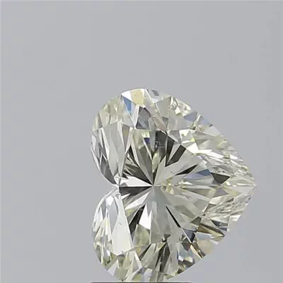 3.01ct K SI1 Rare Carat Ideal Cut Heart Diamond