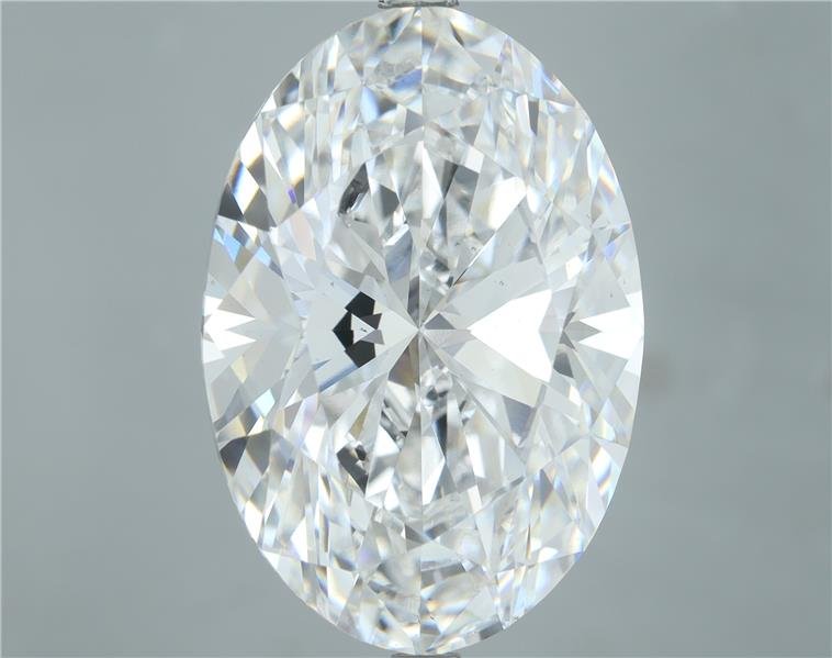 11.01ct E VS2 Rare Carat Ideal Cut Oval Lab Grown Diamond