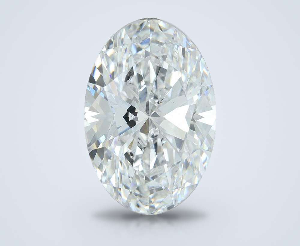 11.01ct E VS2 Rare Carat Ideal Cut Oval Lab Grown Diamond