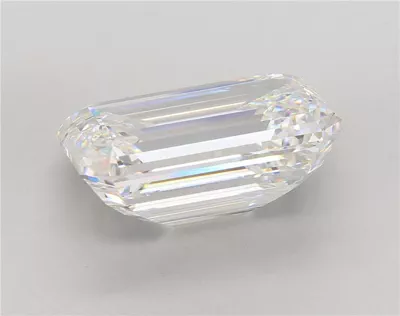 20.30ct F VS1 Rare Carat Ideal Cut Emerald Lab Grown Diamond