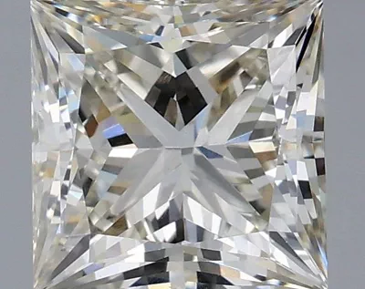 2.21ct J VVS2 Rare Carat Ideal Cut Princess Lab Grown Diamond