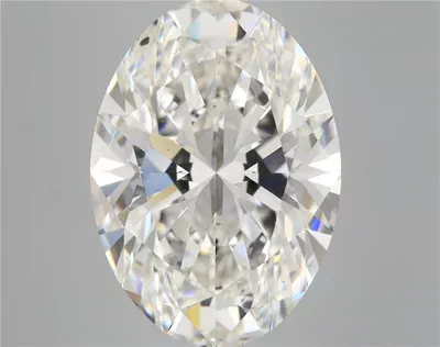 10.31ct G SI1 Rare Carat Ideal Cut Oval Lab Grown Diamond