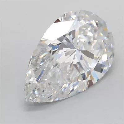 2.08ct E VS1 Rare Carat Ideal Cut Pear Lab Grown Diamond