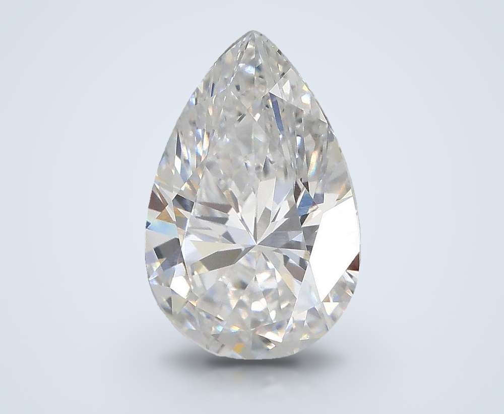 2.08ct E VS1 Rare Carat Ideal Cut Pear Lab Grown Diamond