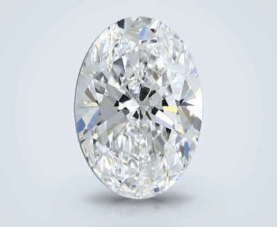 2.05ct D VS1 Rare Carat Ideal Cut Oval Lab Grown Diamond