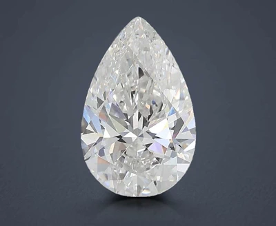 2.92ct E VS1 Rare Carat Ideal Cut Pear Lab Grown Diamond