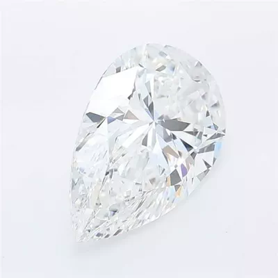 1.58ct D VVS2 Rare Carat Ideal Cut Pear Lab Grown Diamond