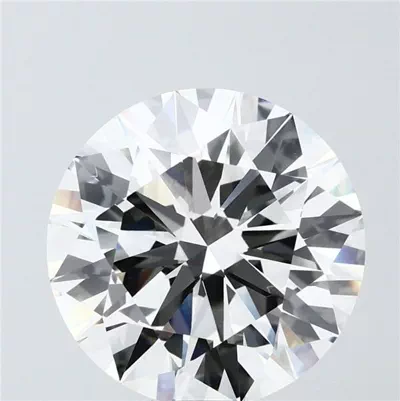 7.03ct H VVS2 Excellent Cut Round Lab Grown Diamond