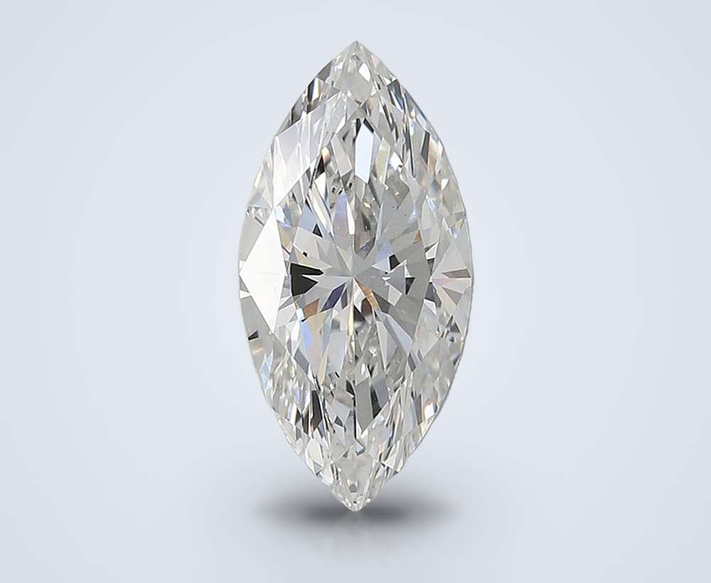 2.93ct G VS1 Rare Carat Ideal Cut Marquise Lab Grown Diamond