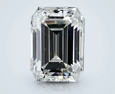 7.02ct I SI1 Very Good Cut Emerald Diamond
