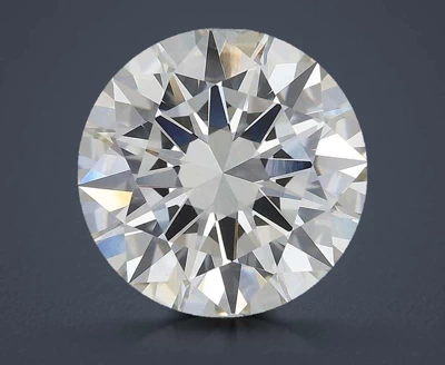 3.01ct I VVS2 Excellent Cut Round Lab Grown Diamond