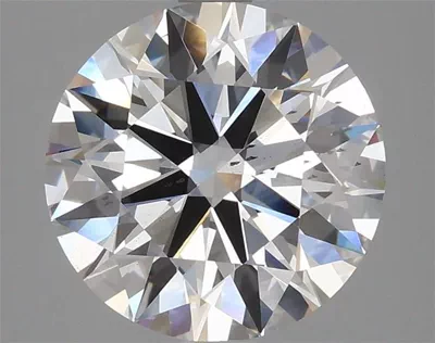 3.10ct F SI1 Rare Carat Ideal Cut Round Lab Grown Diamond