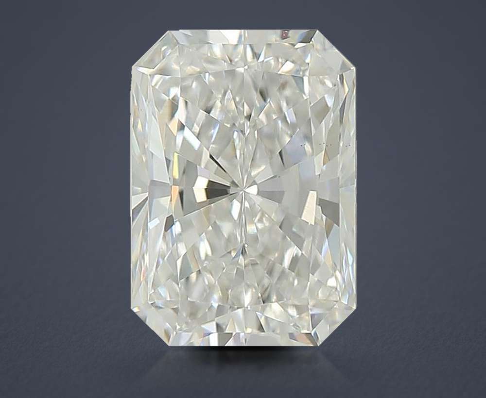 1.01ct D VS1 Rare Carat Ideal Cut Radiant Lab Grown Diamond
