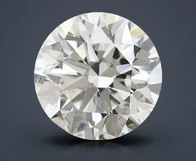 4.65ct J VVS2 Ideal Cut Round Diamond