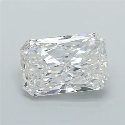3.02ct F VVS2 Very Good Cut Radiant Lab Grown Diamond