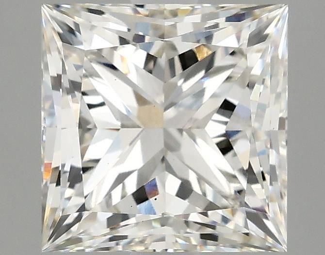 2.63ct H VS1 Rare Carat Ideal Cut Princess Lab Grown Diamond