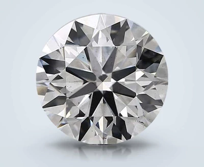 2.62ct G SI1 Rare Carat Ideal Cut Round Lab Grown Diamond