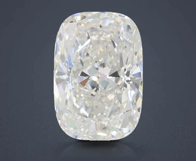 4.04ct E VS1 Rare Carat Ideal Cut Cushion Lab Grown Diamond