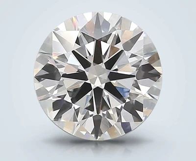 4.04ct E VVS2 Rare Carat Ideal Cut Round Lab Grown Diamond
