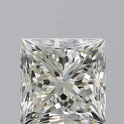 2.01ct J VS2 Rare Carat Ideal Cut Princess Diamond