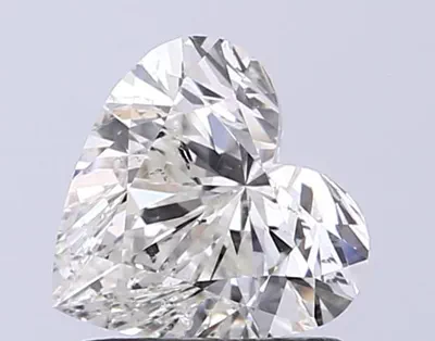 1.00ct H SI2 Rare Carat Ideal Cut Heart Diamond