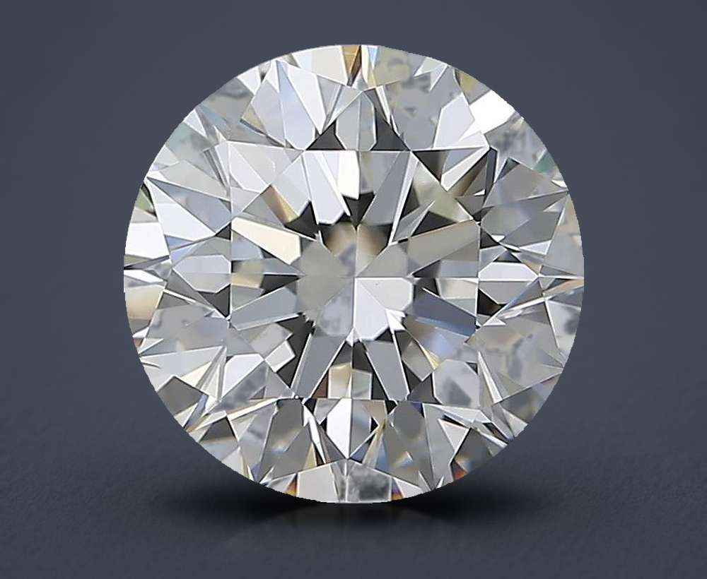 4.50ct H VS2 Rare Carat Ideal Cut Round Diamond