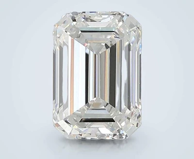 2.10ct E VVS2 Rare Carat Ideal Cut Emerald Lab Grown Diamond