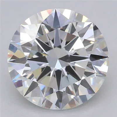 2.56ct F VS1 Excellent Cut Round Lab Grown Diamond
