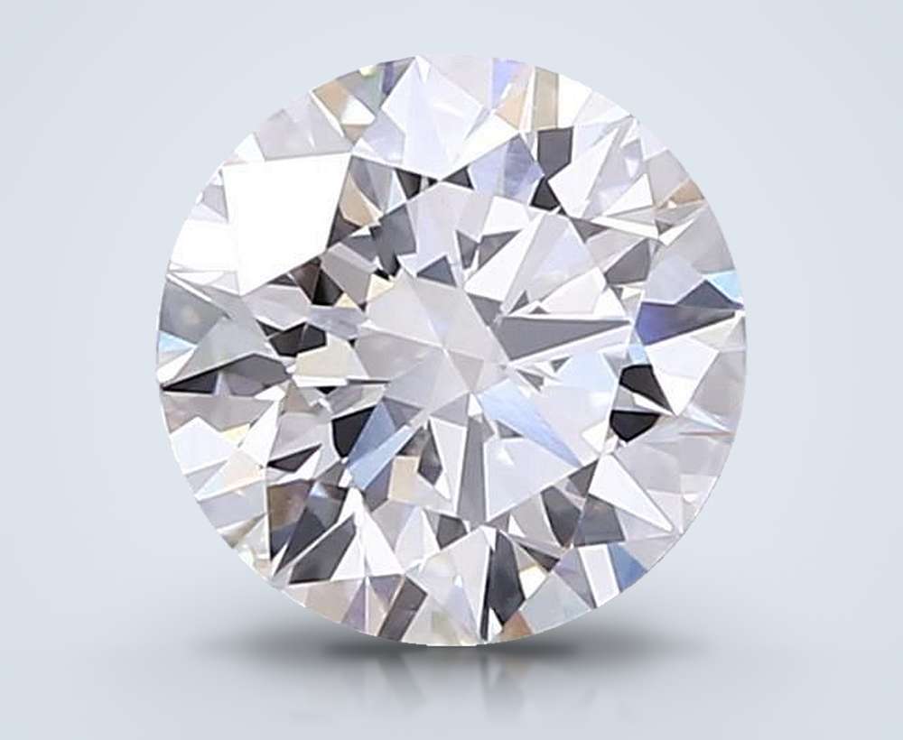 7.50ct G VS1 Excellent Cut Round Lab Grown Diamond