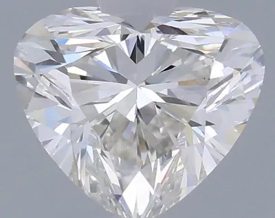 0.37ct H VS2 Rare Carat Ideal Cut Heart Diamond