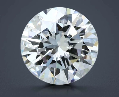 5.02ct H SI1 Very Good Cut Round Diamond