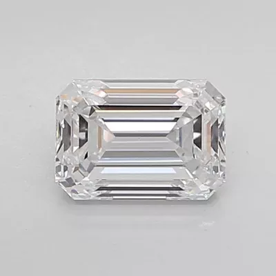 1.54ct D SI1 Very Good Cut Emerald Lab Grown Diamond
