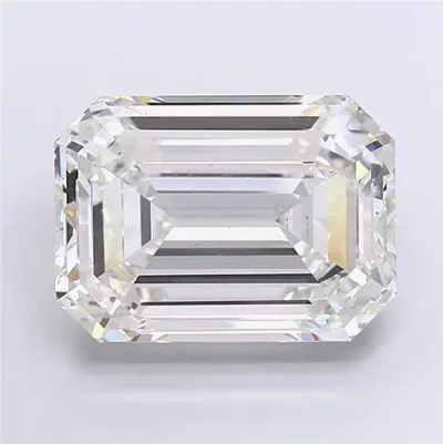 18.07ct G VS2 Rare Carat Ideal Cut Emerald Lab Grown Diamond