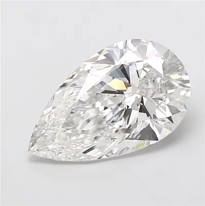 2.00ct E VS2 Rare Carat Ideal Cut Pear Lab Grown Diamond