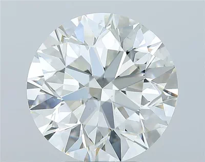 4.01ct J SI1 Excellent Cut Round Diamond