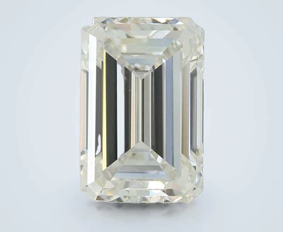 5.52ct F VS1 Rare Carat Ideal Cut Emerald Lab Grown Diamond