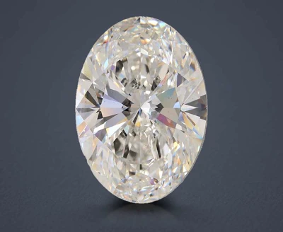 30.57ct G VS2 Rare Carat Ideal Cut Oval Lab Grown Diamond