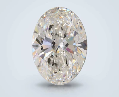 30.57ct G VS2 Rare Carat Ideal Cut Oval Lab Grown Diamond