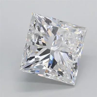 4.00ct E VS1 Rare Carat Ideal Cut Princess Lab Grown Diamond