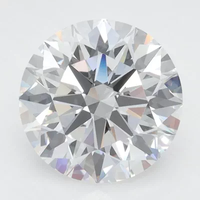 3.27ct D FL Rare Carat Ideal Cut Round Lab Grown Diamond