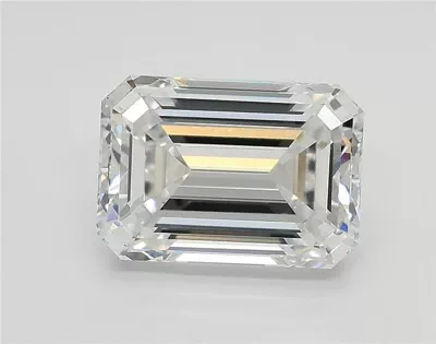 2.56ct D VS1 Excellent Cut Emerald Lab Grown Diamond