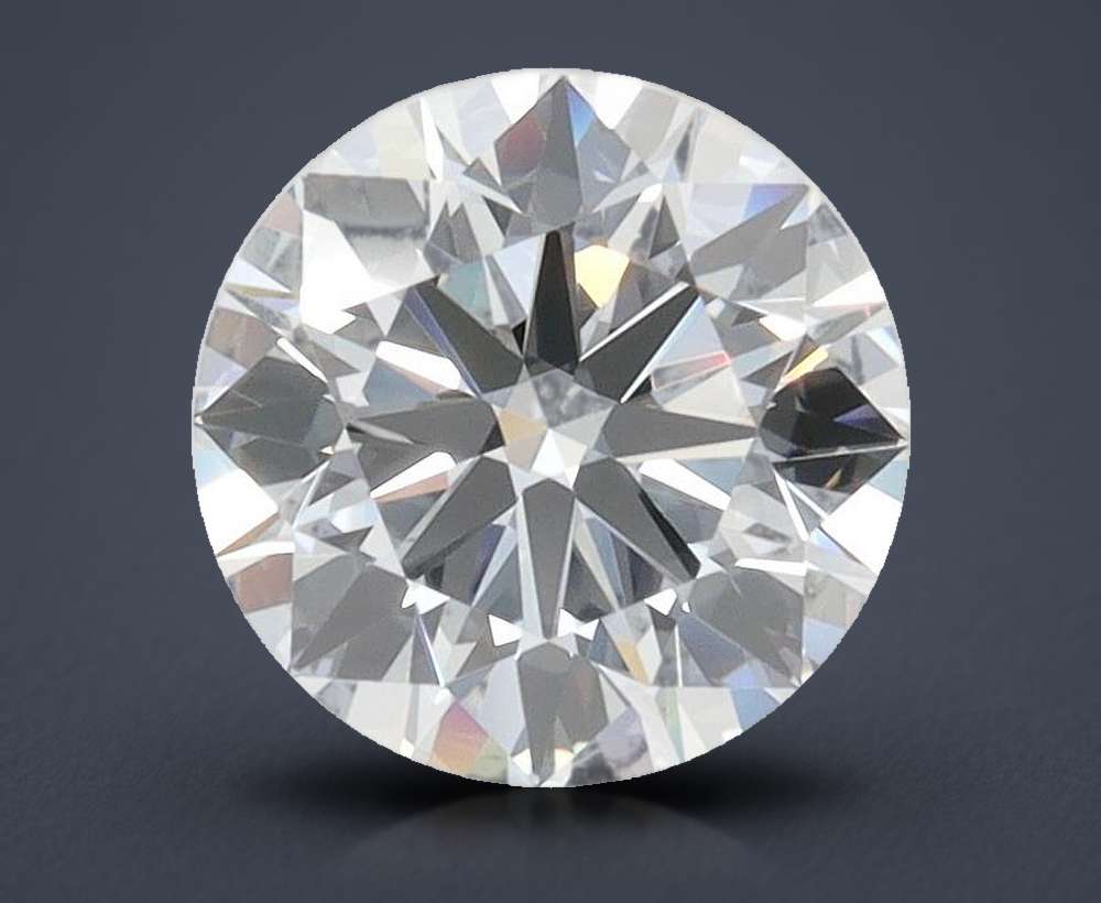 1.57ct D FL Rare Carat Ideal Cut Round Lab Grown Diamond