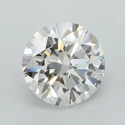 3.28ct F VS1 Rare Carat Ideal Cut Round Lab Grown Diamond