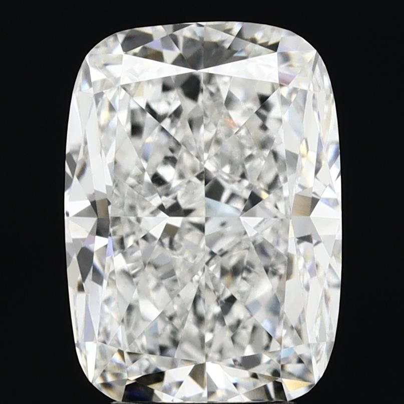 3.89ct E VVS2 Rare Carat Ideal Cut Cushion Lab Grown Diamond