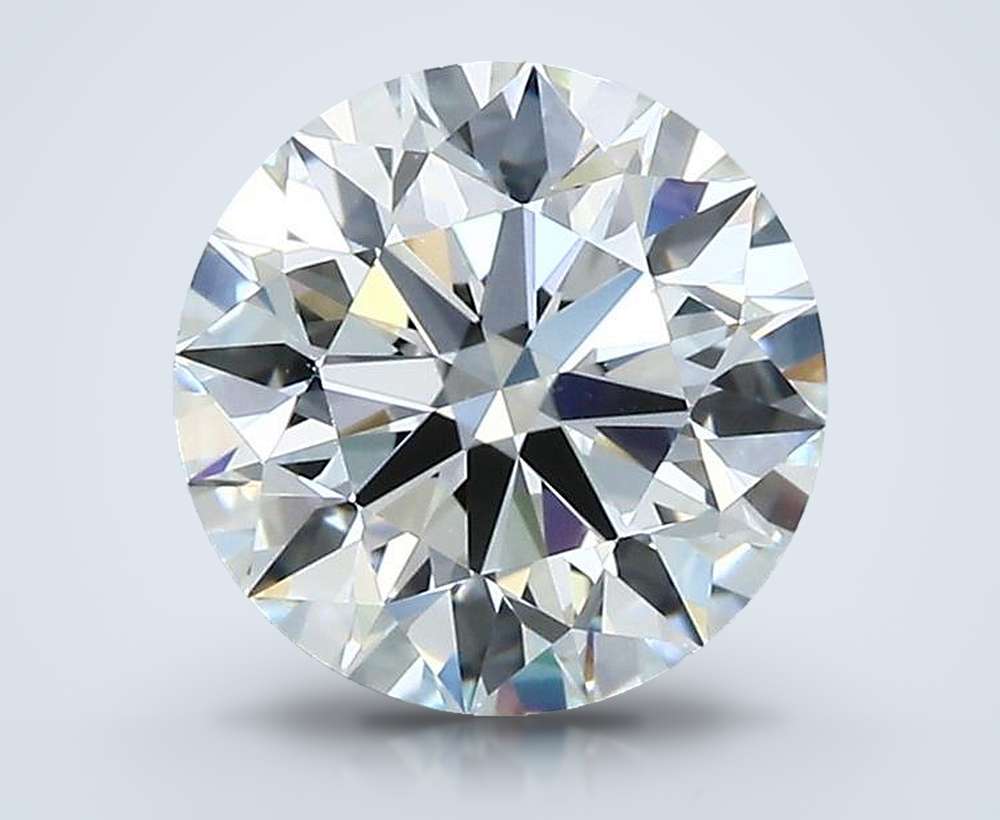2.00ct I VVS2 Rare Carat Ideal Cut Round Diamond