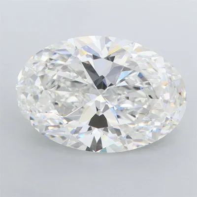 3.51ct E VVS2 Rare Carat Ideal Cut Oval Lab Grown Diamond