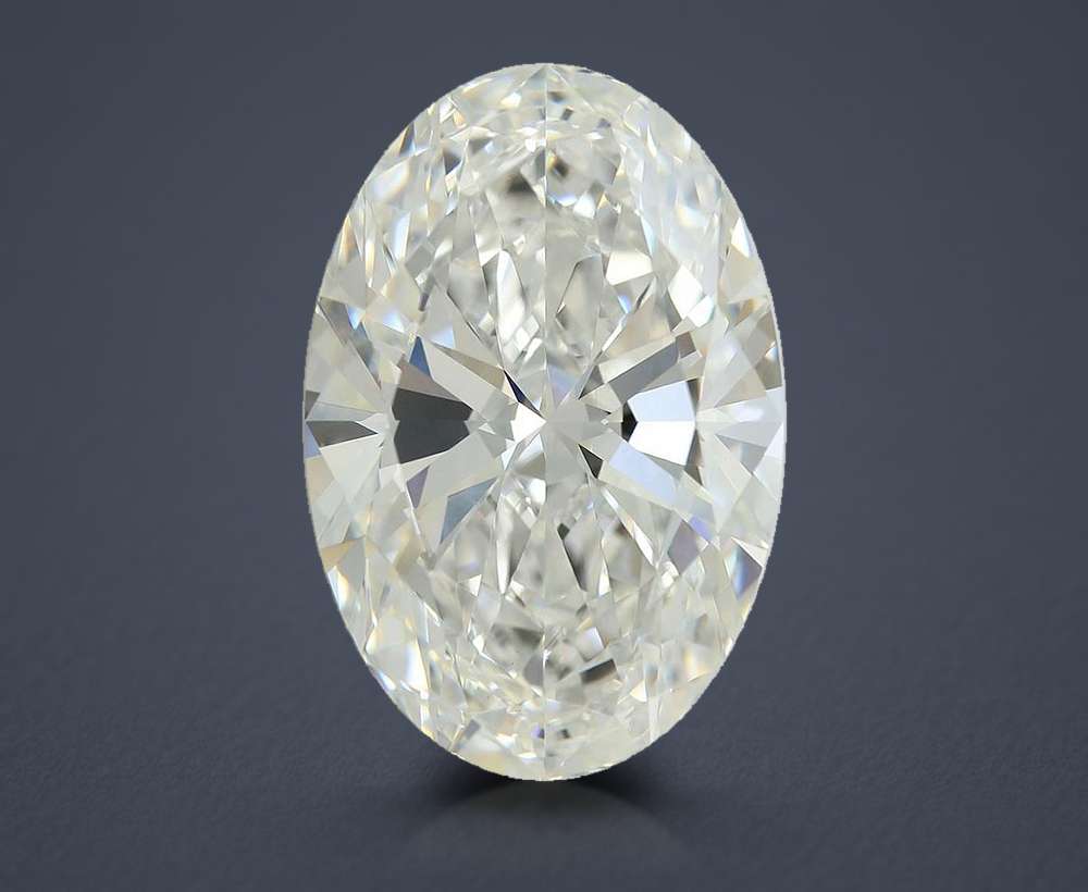 10.08ct E VS1 Rare Carat Ideal Cut Oval Lab Grown Diamond