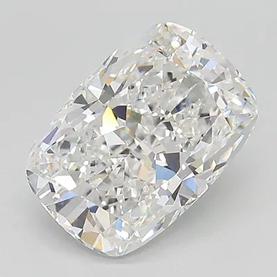 2.51ct E VVS2 Very Good Cut Cushion Lab Grown Diamond
